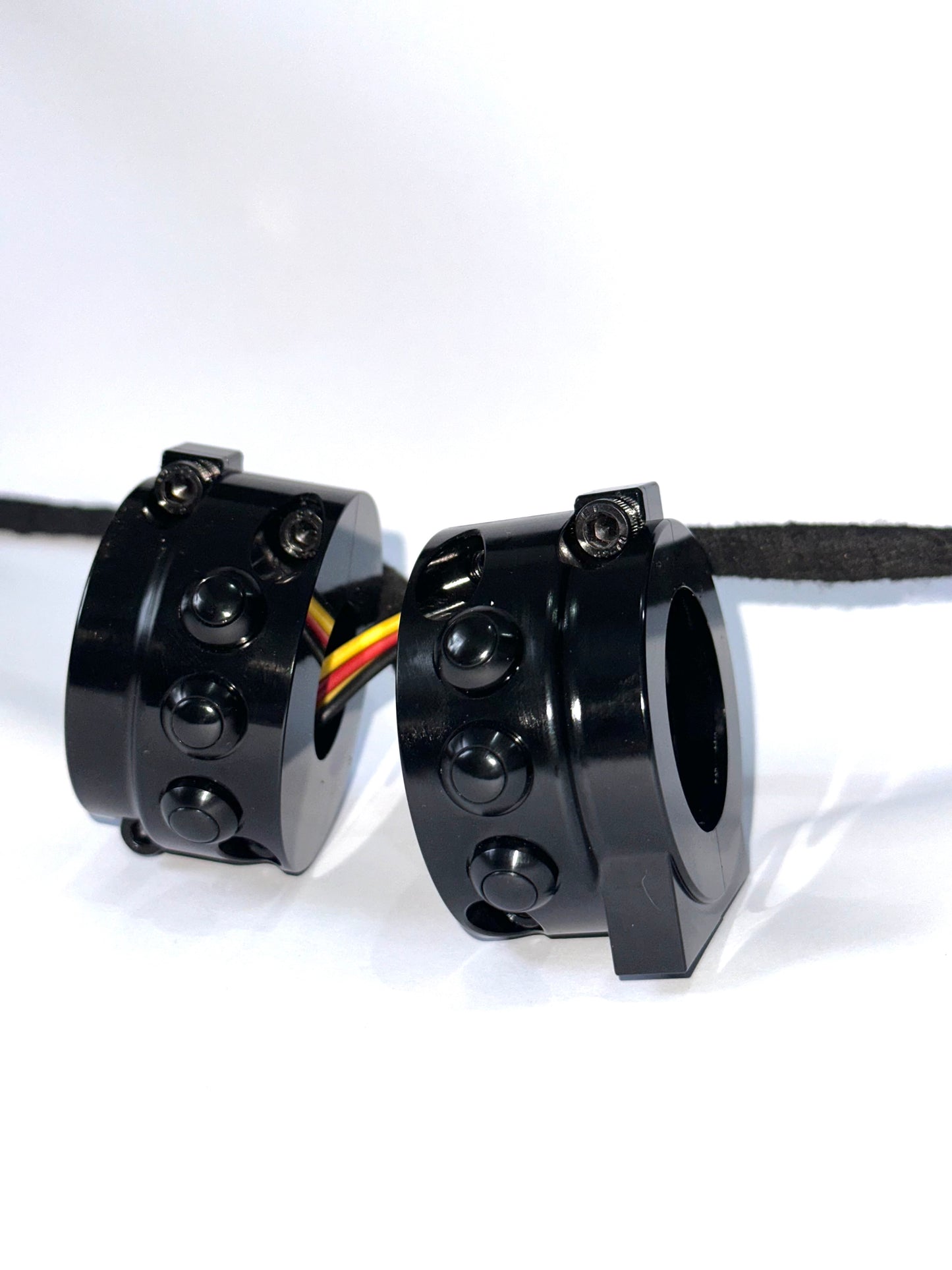 Lenkerschalter 59 Style für Harley Davidson 82-12 Aluminium Lenkerarmaturen